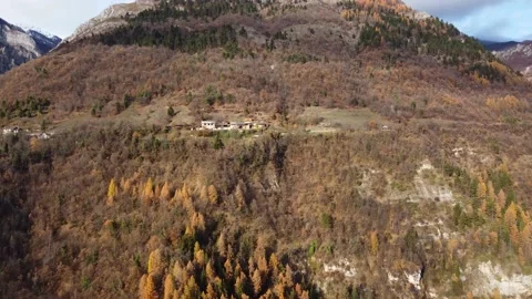 An alpine village 스톡 동영상 219857074