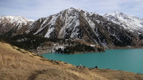 Alpine winter landscape Stock Footage 71772367