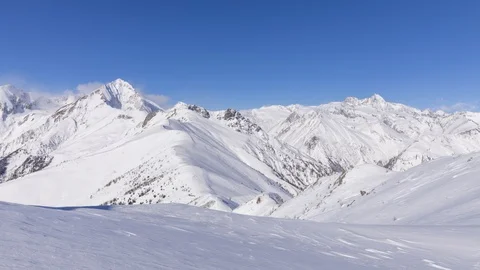 Alpine winter time lapse Видео 125959815