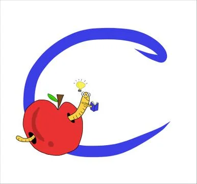 Alplabet C Stock Illustration