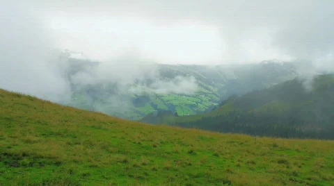 In The Alps 07 Clouds Stock Footage 856989