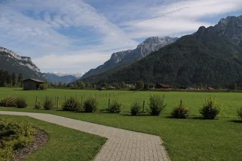 The Alps Austria Stock Photos