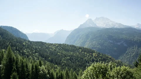 Up in the alps Stock Footage 56921252