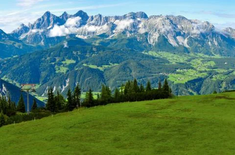 Alps landscape Stock Photos