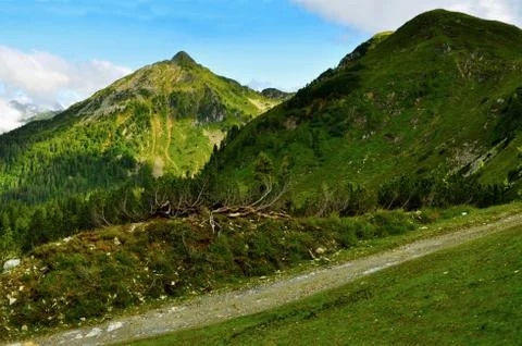 Alps landscape Stock Photos