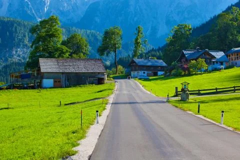 Alps landscape Stock Photos