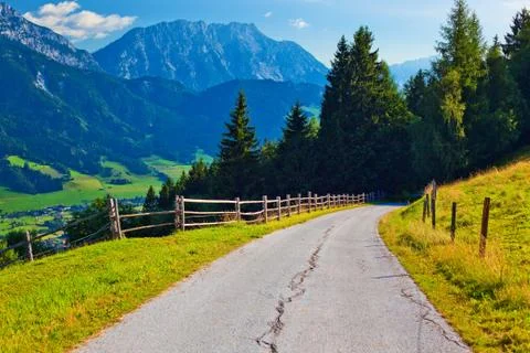 Alps landscape Stock Photos