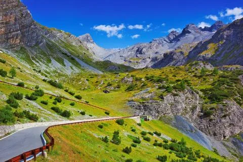 Alps landscape Foto stock