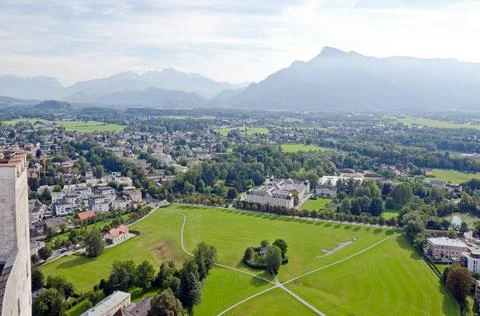 Alps landscape Stock Photos