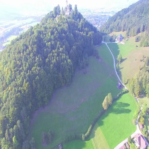 Alps Mountain Aerial view. Stock Footage 69329543