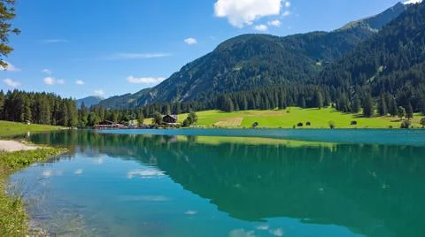 Alps mountain Stock Photos