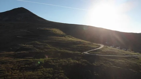 Alps mountain road Video stock 106820433