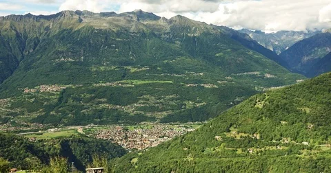 Alps Mountain Time Lapse Stockbeeldmateriaal 79009546