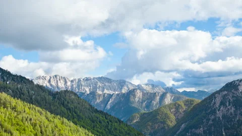 Alps mountain valley Stock-Footage 233369194