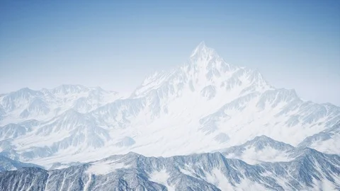 Alps Mountains from the Air Stock Footage 102334926