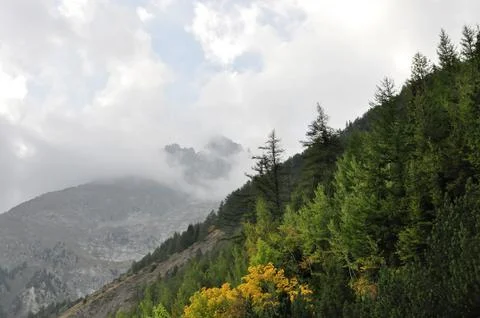 Alps mountains Stock Photos