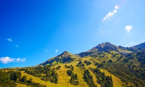 Alps mountains Stock Photos