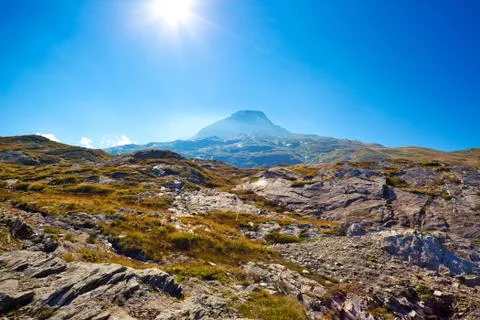 Alps mountains Stock Photos