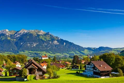 Alps mountains Stock Photos