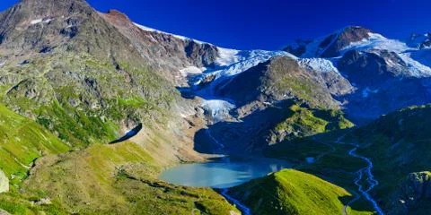 Alps mountains Stock Photos