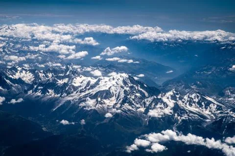Alps mountains Stock Photos