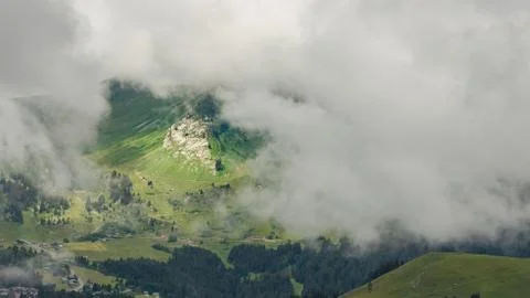 The Alps mountains Stock Photos