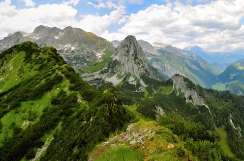 Alps nature 写真素材