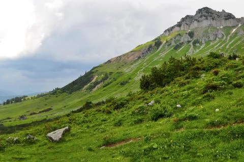 Alps nature Stock Photos