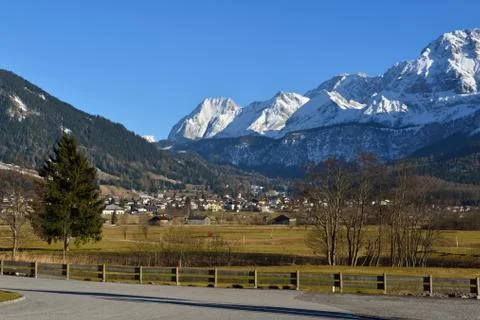 Alps panorama Stock Photos
