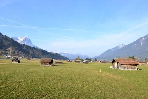 Alps panorama Stock Photos