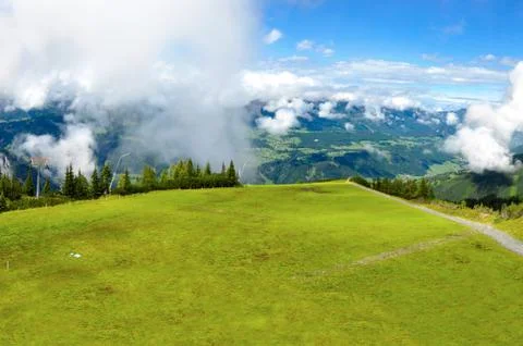 Alps panorama Stock Photos