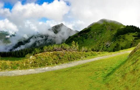 Alps panorama Stock Photos