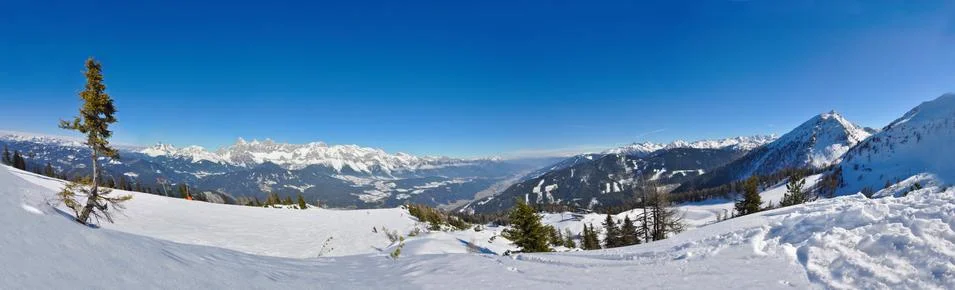 Alps panorama Foto stock