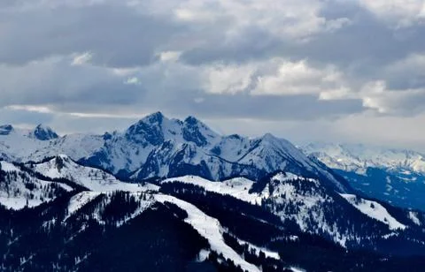 Alps panorama Stock Photos