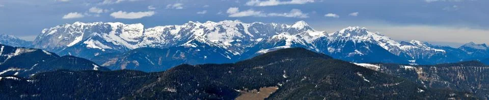 Alps panorama Stock Photos