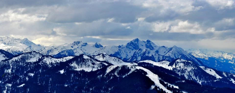 Alps panorama Stock Photos