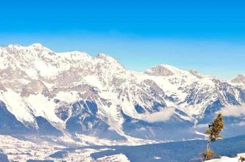 Alps panorama Foto stock