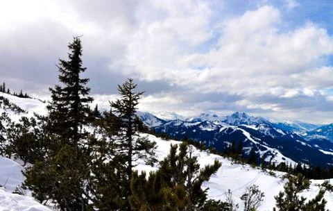 Alps panorama Stock Photos