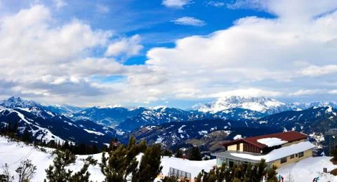 Alps panorama Stock Photos