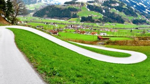 Alps panorama Stock Photos