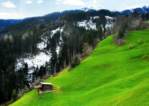Alps panorama Stock Photos