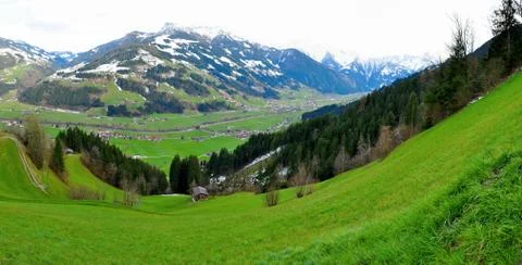 Alps panorama Stock Photos