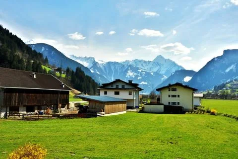 Alps panorama Stock Photos