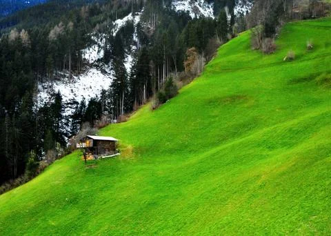 Alps panorama Stock Photos