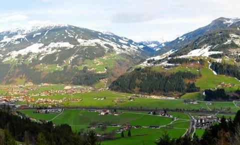 Alps panorama Stock Photos