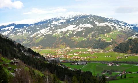 Alps panorama Stock Photos