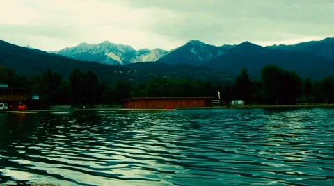 Alps river Stock Footage 44127914