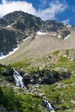 Alps in summer Stock Photos