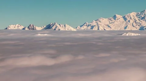 Alps view 4K Stock Footage 50553118