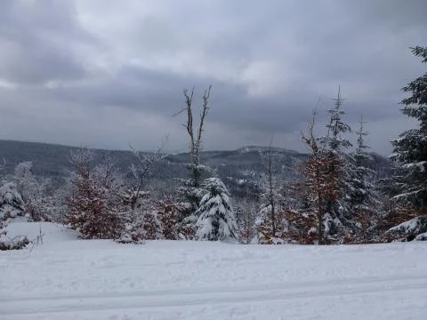 Alps in winter Stock Photos